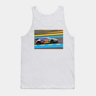 Ferrari 458 Italia 24 Hours Of Le Mans 2015 Tank Top